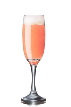 Bellini alcoholic cocktail