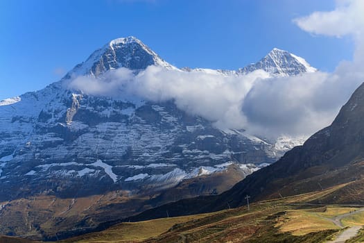 Switzerland,Bernese Oberland,Männlichen,Grindelwald,Eiger,Eigerwand,Mönch,Bernese Oberland