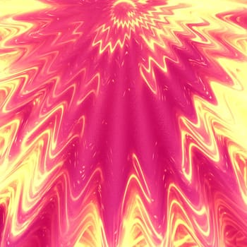 many small brush strokes to an abstract pattern