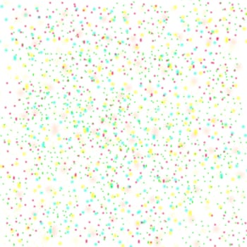 many small brush strokes to an abstract pattern