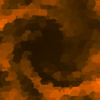 many small brush strokes to an abstract pattern