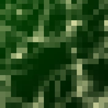 many small brush strokes to an abstract pattern
