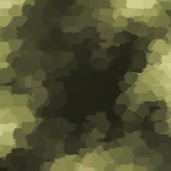 many small brush strokes to an abstract pattern