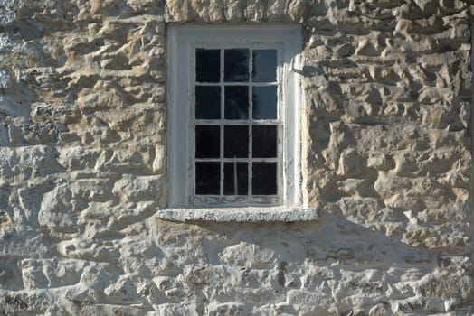 Revolutionary War Barracks Detail with Window in Frederick Maryland