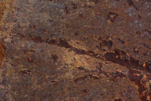 Metal Rust Texture as Design and Background Element