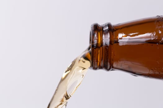Beer Puring From Bottle