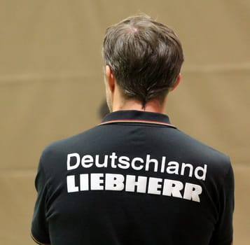 Jörg Roßkopf,former national table tennis player,now national coach