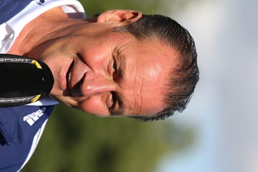 Huub Stevens,Trainer des FC Schalke 04