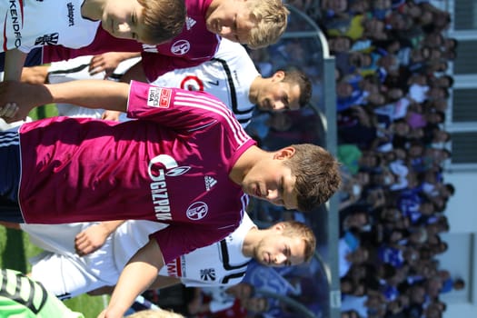 Klaas-Jan Huntelaar failed to score,but made a good play