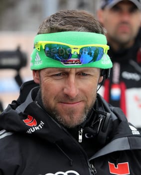 Mark Kirchner is co-trainer of the German national biathlon team