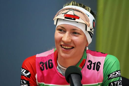 Darya Domracheva from Belarus -Darya Domracheva