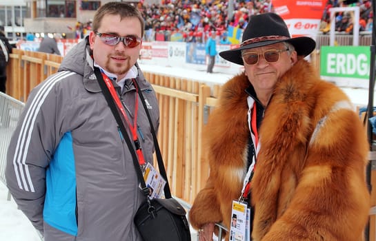 Alexander Tichonov (right) from Russia -Alex Tihonov from Russia