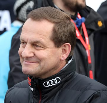 DSV President Alfons Hörmann (Sulzberg in the Allgäu) at the Biathlon World Championships in Ruhpolding
