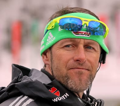 Mark Kirchner is co-trainer of the German national biathlon team