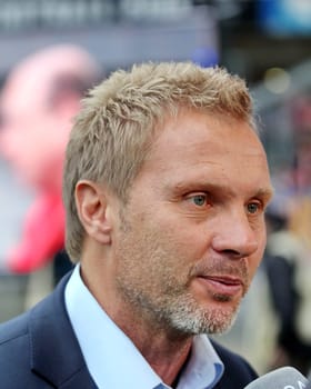 Thorsten Fink,coach of Hamburger SV at the match in Freiburg