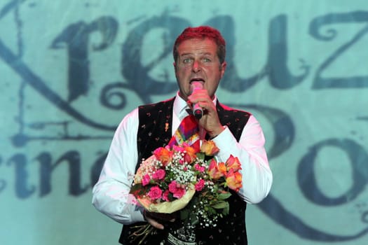 Norbert Rier from the Kastelruther Spatzen at the Spatzenfest 2012