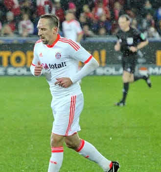 Frank Ribery, FC Bayern München beim Spiel in Freiburg
