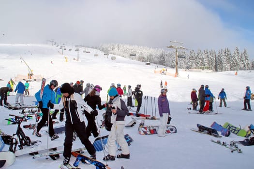 High-speed operation on the ski slope - here at Feldberg