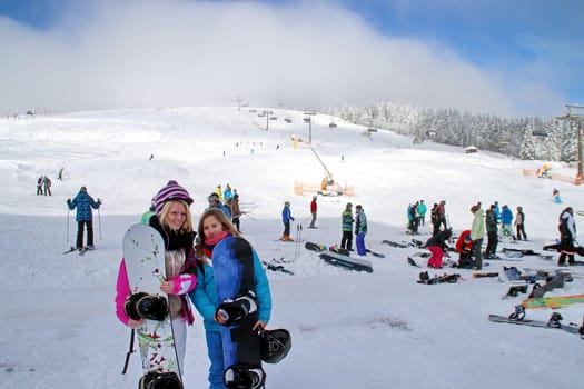 Winter fun on the Feldberg in the Black Forest