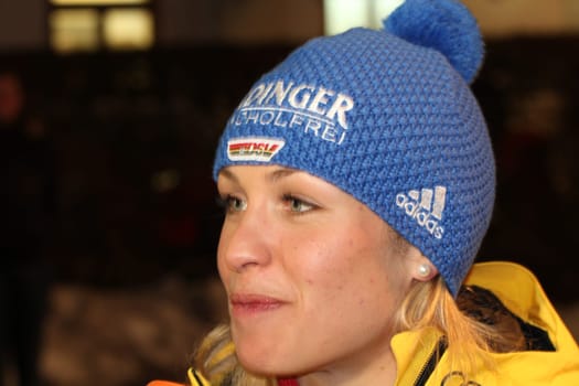 Magdalena Neuner is thoughtful