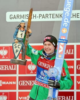 Anders Jacobsen. The Norwegian has also won ski jumping in Garmisch-Partenkirchen