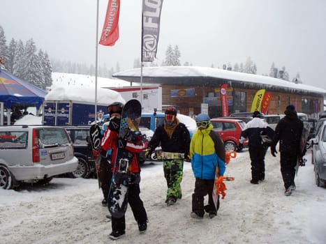 Winter impressions of the Feldberg / Hochschwarzwald - The mountain calls and attracts thousands of skiers