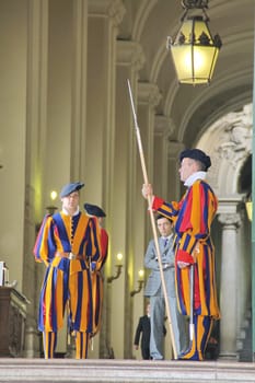 Rome /Italy - Roma/Italia - Vatican/Vaticano -Swiss Guard