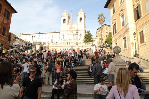 Rome /Italy - Roma/Italia - Vatican/Vaticano - View of the Spanish Steps