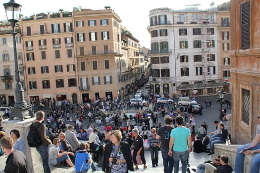 Rome /Italy - Roma/Italia - Vatican/Vaticano - View from the Spanish Steps