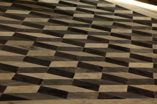 Floor pattern in St. Peter's Basilica