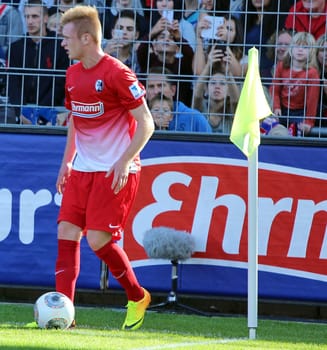 Sebastian Kerk,SC Freiburg - 1st Bundesliga: 6. Sptgt. SC Freiburg vs. Hertha BSC Berlin