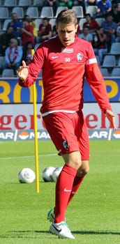 Christian Günter,SC Freiburg - 1st Bundesliga: 6. Sptgt. SC Freiburg vs. Hertha BSC Berlin