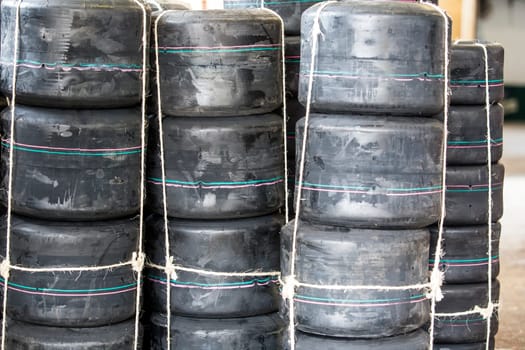 Loads of new karts wheels tires unpacked