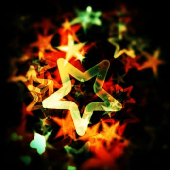 Abstract Christmas Stars