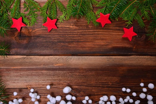 Christmas Background with Stars