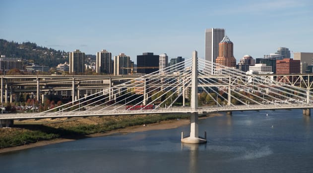 The newest bridge across Portland's famous riverfront