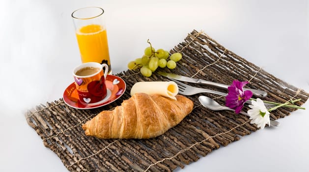 Breakfast is prepared