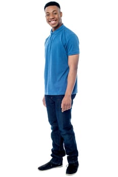 Full length shot of a young guy