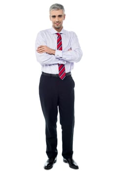 Entrepreneur, full length portrait.