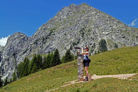 View in front of the Ifinger,South Tyrol