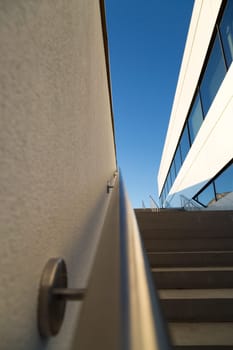 Staircase Handle Bar by building in Umeå, Sweden.