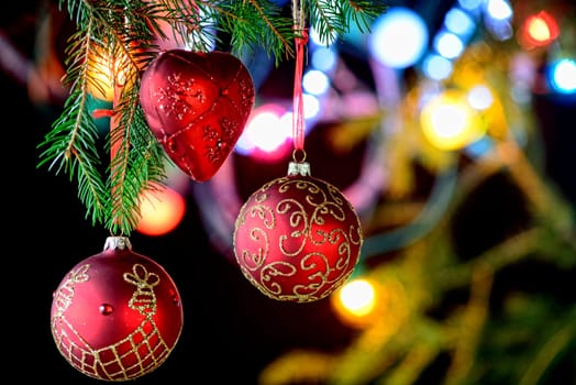 christmas and new year decorations