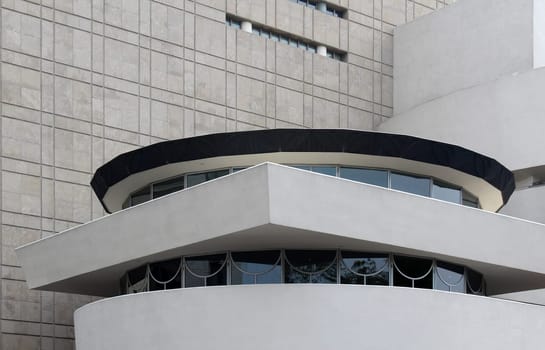 NEW YORK - SEPTEMBER 01: The Solomon R. Guggenheim Museum of modern and contemporary art, located in Manhattan, on September 01, 2013, in New York City, USA. Designed by Frank Lloyd Wright.