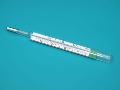 Galinstan fever thermometer