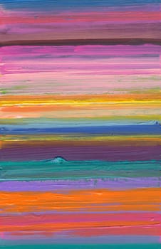 abstract lines stripes colored hand painted