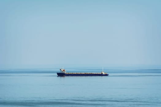 Ro-Ro Cargo Ship in the Black Sea