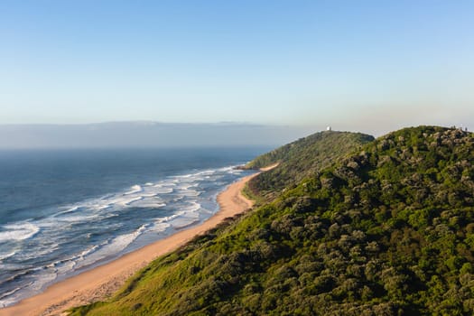 Ocean Beach Headland bluff covered trees,vegetation rural countryside coastline