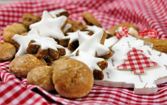 Christmas bakery with decoration