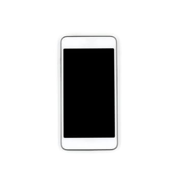 Smart phone isolated on white background.