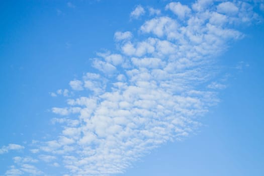 Beauty blue sky with cloud, stock photo